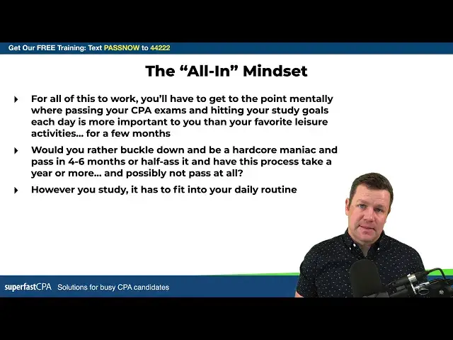 'Video thumbnail for Best Way to Study for the CPA Exams? The 2 Biggest Keys'