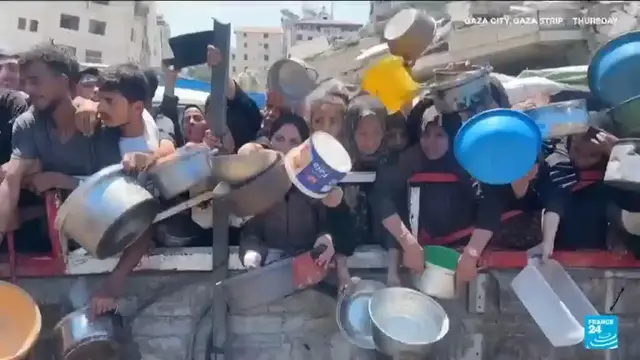 'Video thumbnail for Doctors warn of man-made famine in Gaza'