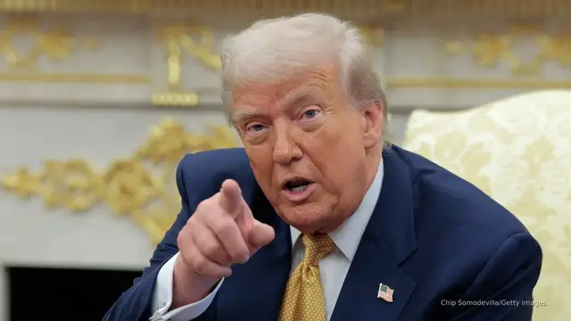 'Video thumbnail for Trump puts media ‘on notice’ in push against ‘mainstream media liars’'
