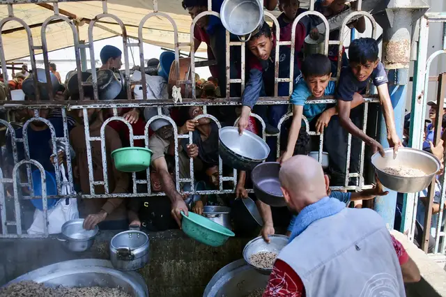 'Video thumbnail for Gaza’s Starvation Crisis: Families Walking Miles for Food'