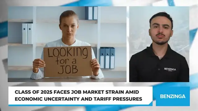 'Video thumbnail for Class Of 2025 Faces Job Market Strain Amid Economic Uncertainty And Tariff Pressures'