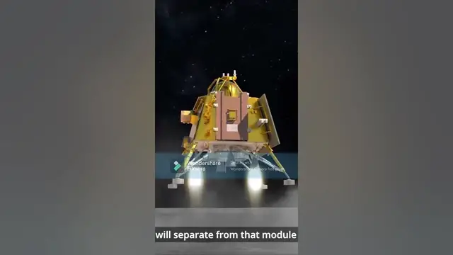'Video thumbnail for Chandrayaan 3 Landing | चंद्रयान ३ #marathi #viral #shortsvideo #chandra #chandrayaan3'