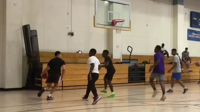 'Video thumbnail for Windmilled On Someone And A Fight Breaks Out: 5v5 Pickup Basketball'