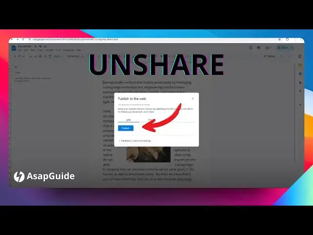 'Video thumbnail for How to Make Google Docs Private'