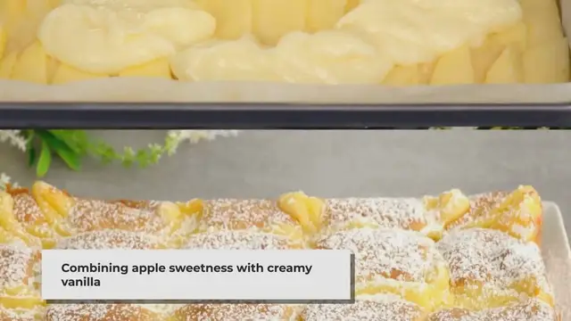 'Video thumbnail for Delightful Apple Vanilla Pudding Cake'