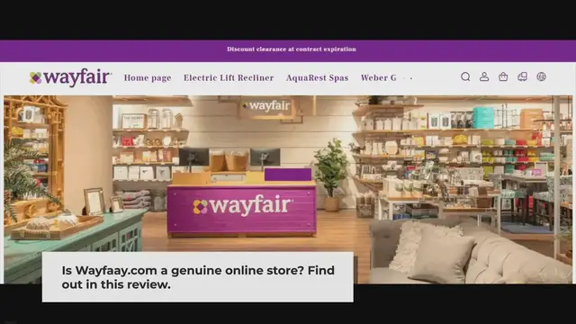 'Video thumbnail for Beware Of Wayfaay.com: It Is A Fake Wayfair Store!!'