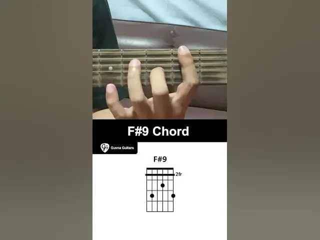 'Video thumbnail for How To Play The F#9 Chord On Guitar - Guvna Guitars'
