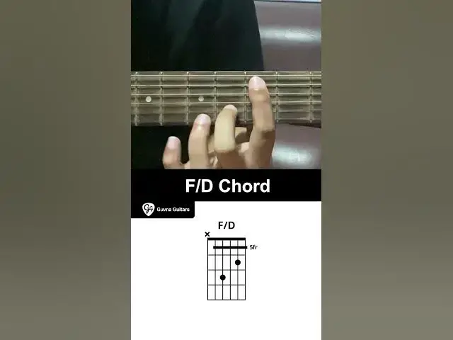 'Video thumbnail for How To Play The F/D Chord On Guitar - Guvna Guitars'