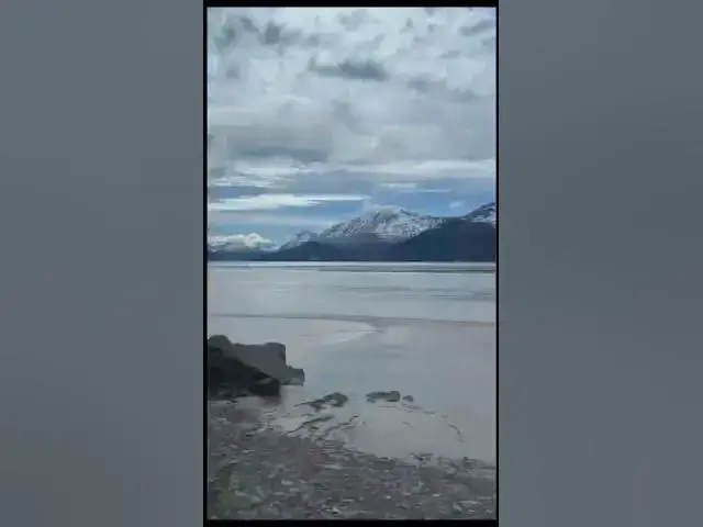 'Video thumbnail for Stunning Glacier Discovery Train: Anchorage to Whittier #shorts'