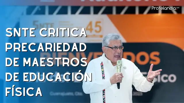 'Video thumbnail for SNTE lanza críticas por precariedad de maestros de Educación Física'