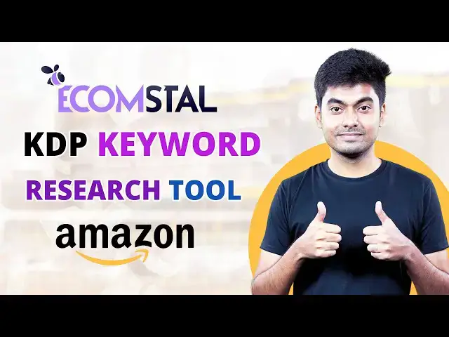 'Video thumbnail for FREE - Amazon KDP Keyword Research Tool | EcomStal'
