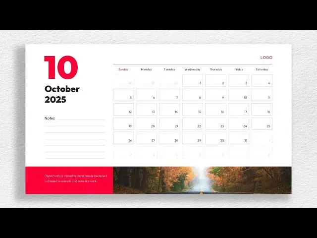 'Video thumbnail for 2025 Monthly Calendar PowerPoint Template Free Download by mslides   Widescreen'