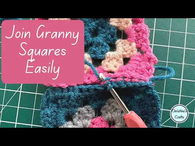 'Video thumbnail for The 2 easiest ways to Join Granny Squares'