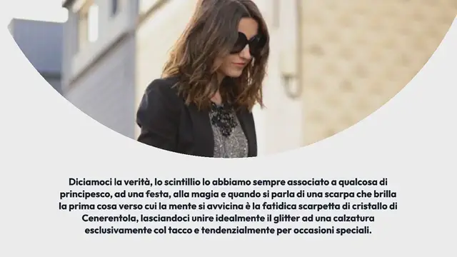 'Video thumbnail for Trend scarpe autunno inverno 2014: glitter e shiny shoes'