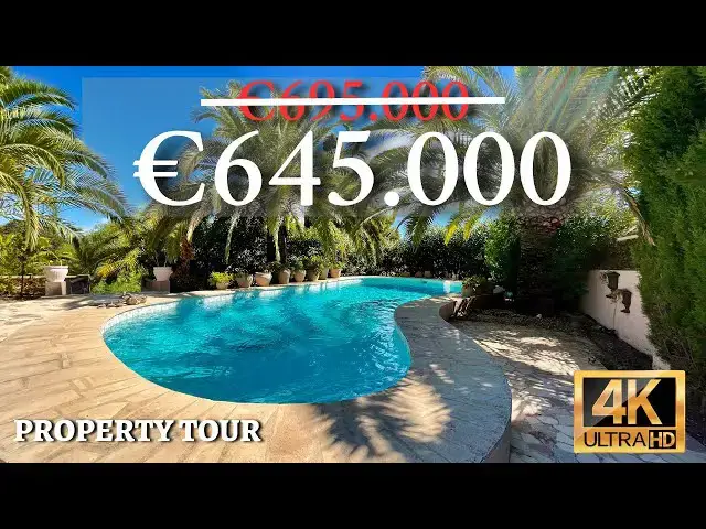 'Video thumbnail for Inside a Oasis Villa in SPAIN with A Tropical POOL under €700.000 Real Estate Property Tour'