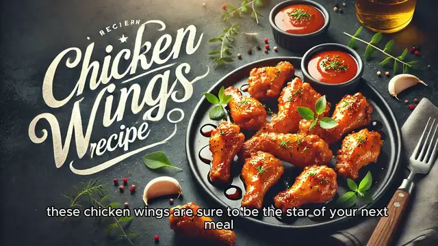 'Video thumbnail for Chicken Wings Recipe'