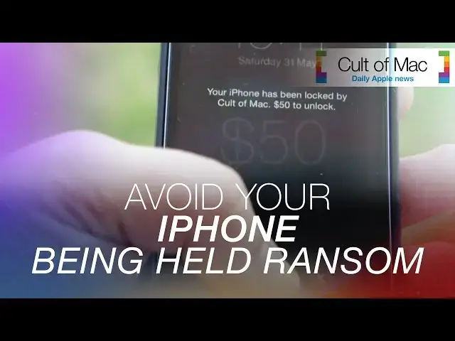 'Video thumbnail for Avoid your iPhone being held Ransom!'