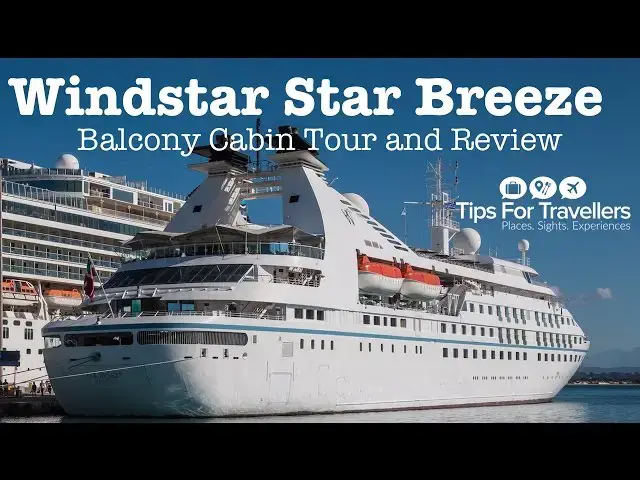 'Video thumbnail for Windstar Cruises Star Breeze Balcony Cabin Tour. Is this one of the nicest suites at sea?'
