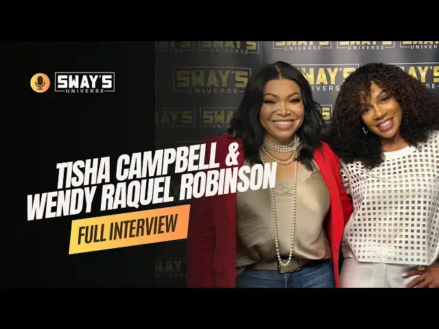 'Video thumbnail for Tisha Campbell & Wendy Raquel Robinson Unite for 'Operation Aunties' 🎥 | SWAY’S UNIVERSE'
