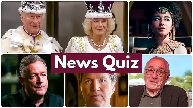 'Video thumbnail for 🔥Hot Off The Press: Weekly News Quiz - Royals, Trump, and Sauron Butterflies! | HowSmart.net'