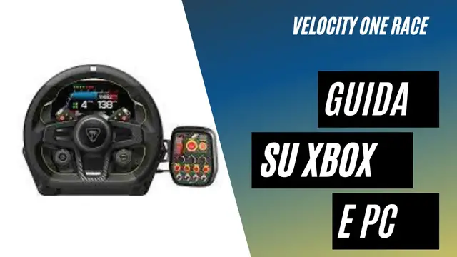 'Video thumbnail for Come funziona il volante per Xbox e PC Turtle Beach Velocity One Race'