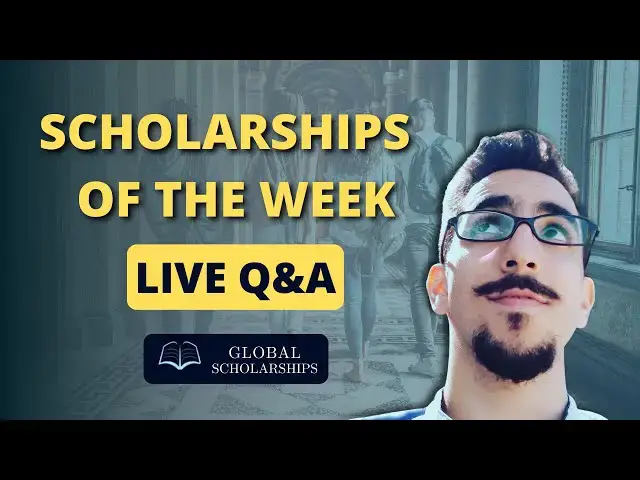 'Video thumbnail for Global Scholarships: “Q & A” And Scholarship Analysis (12.22.2023)'