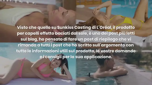 'Video thumbnail for Sunkiss Casting L’Oréal, tutte le informazioni utili'