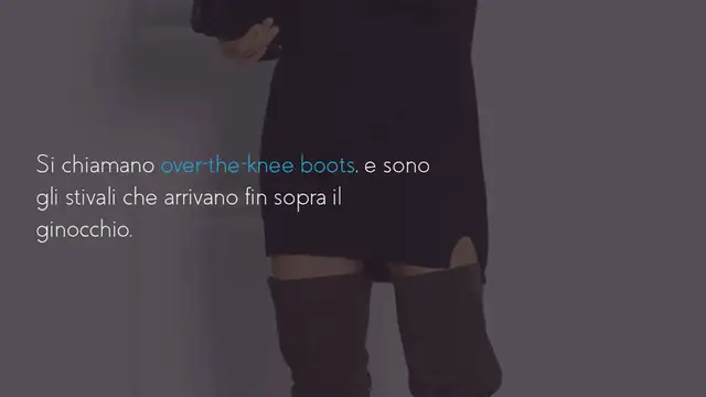 'Video thumbnail for Trend scarpe autunno 2014: gli stivali alti o over-the-knee'