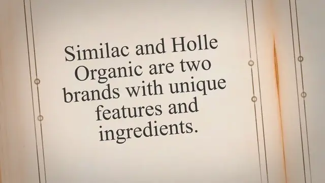 'Video thumbnail for Similac Vs Holle (A Complete Buying Guide 2023)'