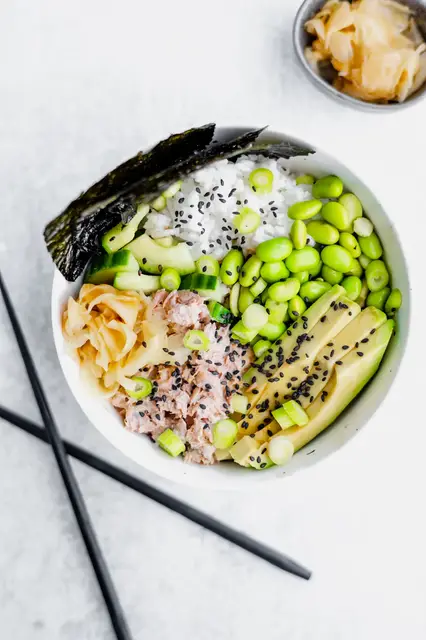 'Video thumbnail for Canned Tuna Sushi Bowl'