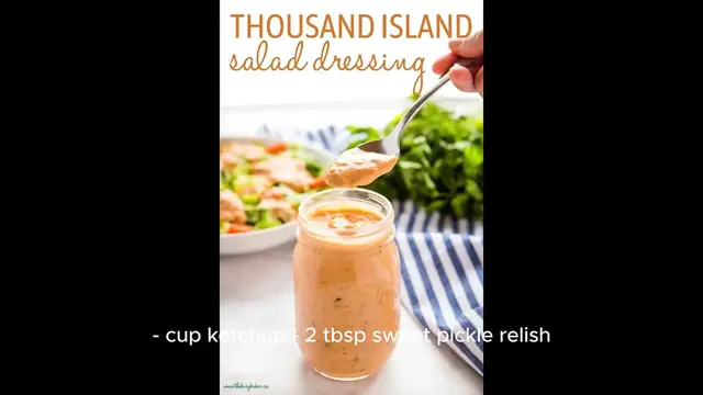 'Video thumbnail for thousand island dressing recipe'