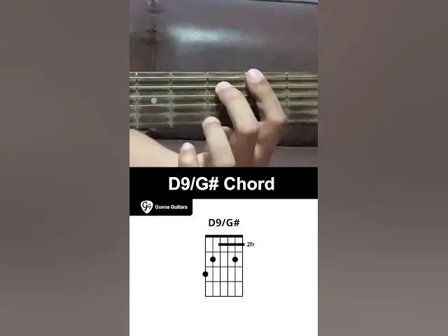 'Video thumbnail for How To Play The D9/G# Chord On Guitar - Guvna Guitars'