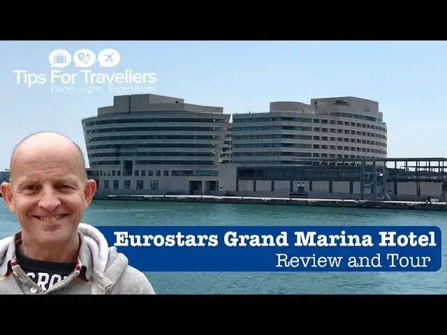 'Video thumbnail for Eurostars Grand Marina Hotel Barcelona Tour and Review'