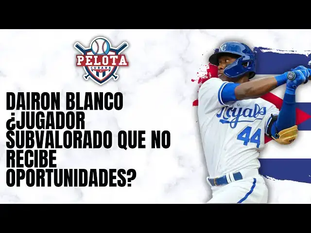 'Video thumbnail for Dairon Blanco ¿Jugador subvalorado. que merece más oportunidades en MLB?'