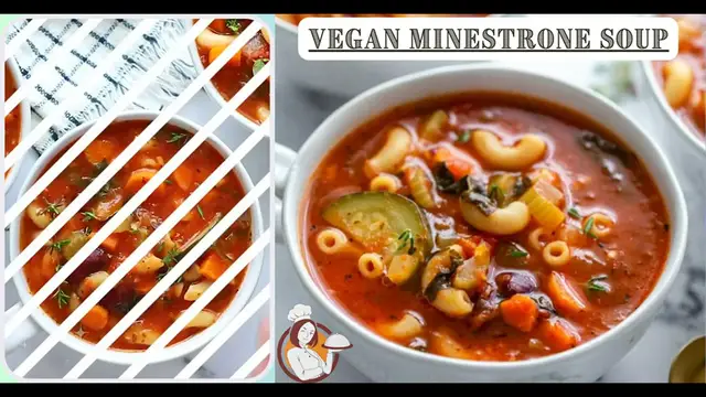 'Video thumbnail for Vegan Minestrone Soup'