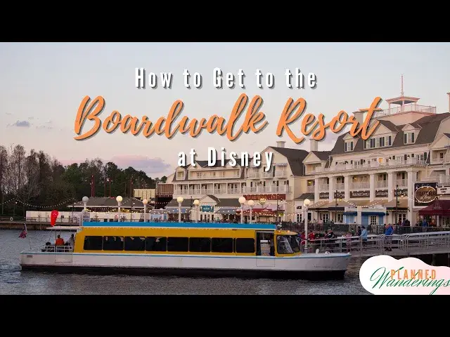 'Video thumbnail for How to Get to Disney's Boardwalk Resort'