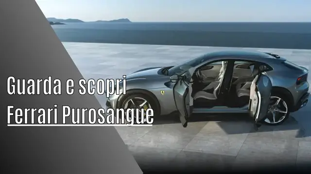 'Video thumbnail for Ferrari Purosangue'