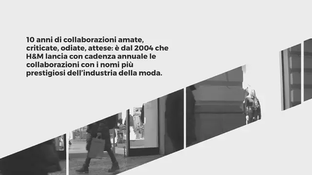 'Video thumbnail for H&M pubblica un libro che celebra 10 anni di collaborazioni con gli stilisti'