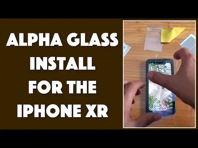 'Video thumbnail for Otter Box Alpha Glass for the iPhone XR - Installed!'