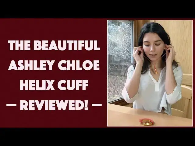 'Video thumbnail for The Beautiful Ashley Chloe Helix Cuff Wearable Wireless Headphones - REVIEWED'
