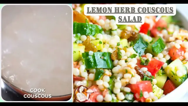 'Video thumbnail for Lemon Herb Couscous Salad'