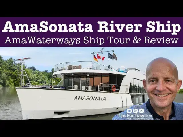 'Video thumbnail for AmaWaterways AmaSonata European River Cruise Ship. Tour And Review'