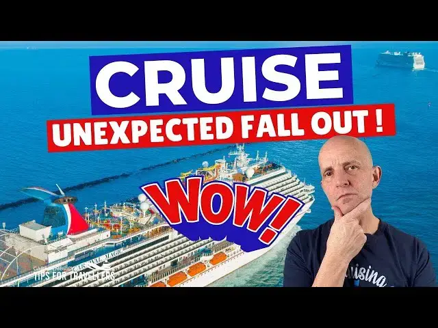 'Video thumbnail for CRUISE UPDATE:  Unexpected And Unwelcome Fall Out Continues..'