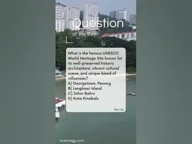 'Video thumbnail for What is the famous UNESCO World Heritage Site known for its well-preserved historic architecture?'