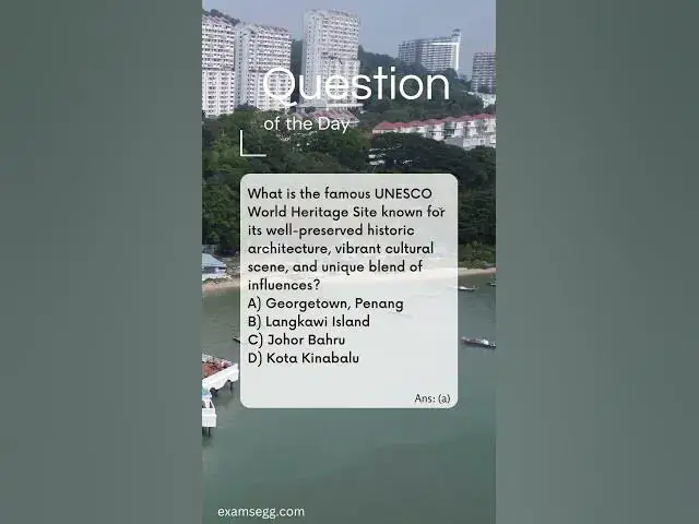'Video thumbnail for What is the famous UNESCO World Heritage Site known for its well-preserved historic architecture?'