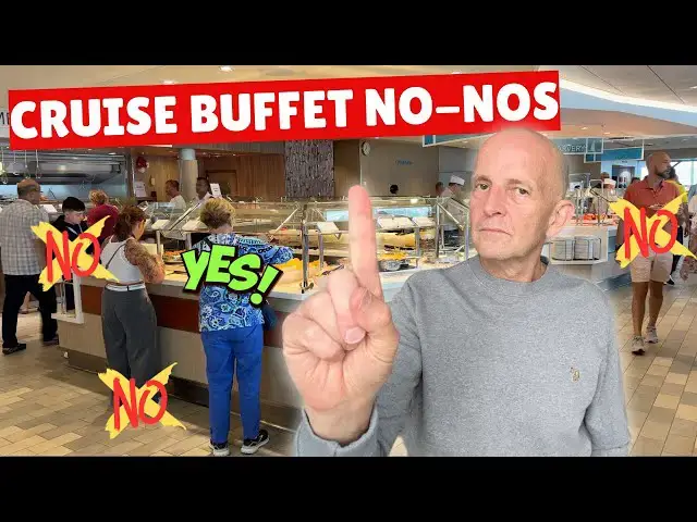 'Video thumbnail for Cruise Buffet Dining: What SMART Cruisers Do (And DON'T Do!)'