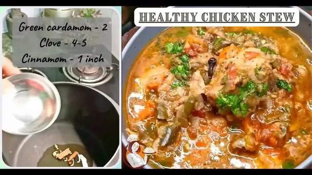 'Video thumbnail for HEALTHY CHICKEN STEW'