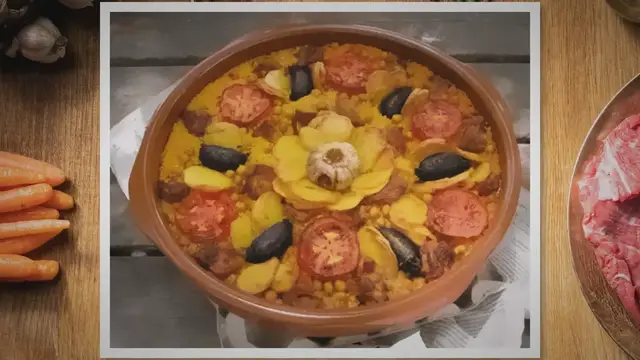 'Video thumbnail for Receta de paella o arroz al horno'