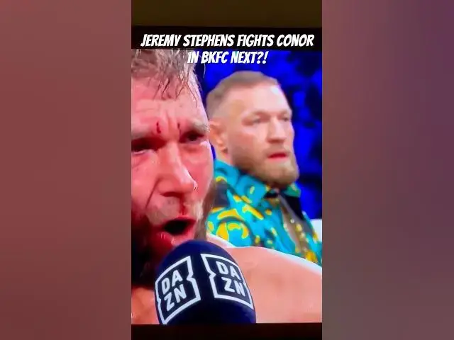 'Video thumbnail for Jeremy Stephens smashes Eddie Alvarez!  Do you think he fights Conor next?! #knucklemania5 #BKFC'