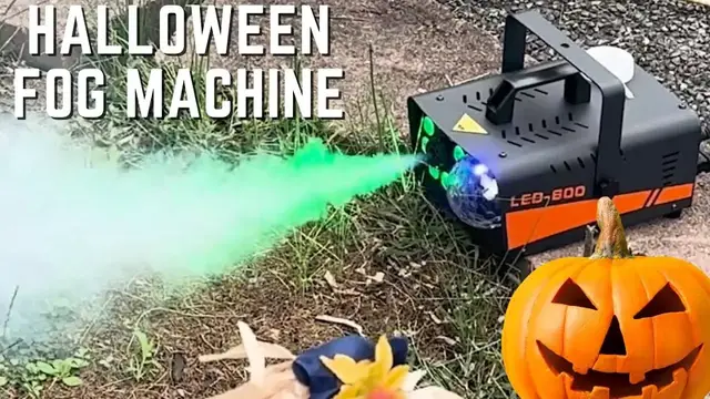 'Video thumbnail for Great Affordable Fog Machine for Halloween!'